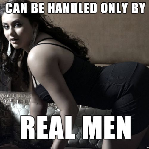 Can be handled only by real men